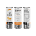 CELSIUS Sparkling Orange, Functional Essential Energy Drink 12 Fl Oz (Pack of 12)