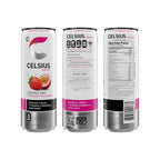CELSIUS Sparkling Strawberry Passionfruit, Sugar Free Energy Drink, 12 Fl Oz (Pack of 12)