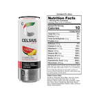 CELSIUS Sparkling Watermelon Lemonade, Sugar Free Energy Drink, 12 Fl Oz (Pack of 12)