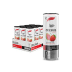 CELSIUS Sparkling Strawberry Guava, Functional Essential Energy Drink 12 Fl Oz (Pack of 12)