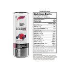 CELSIUS Sparkling Wild Berry, Functional Essential Energy Drink 12 Fl Oz (Pack of 12)