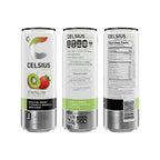 CELSIUS Sparkling Kiwi Strawberry, Sugar Free Energy Drink, 12 Fl Oz (Pack of 12)