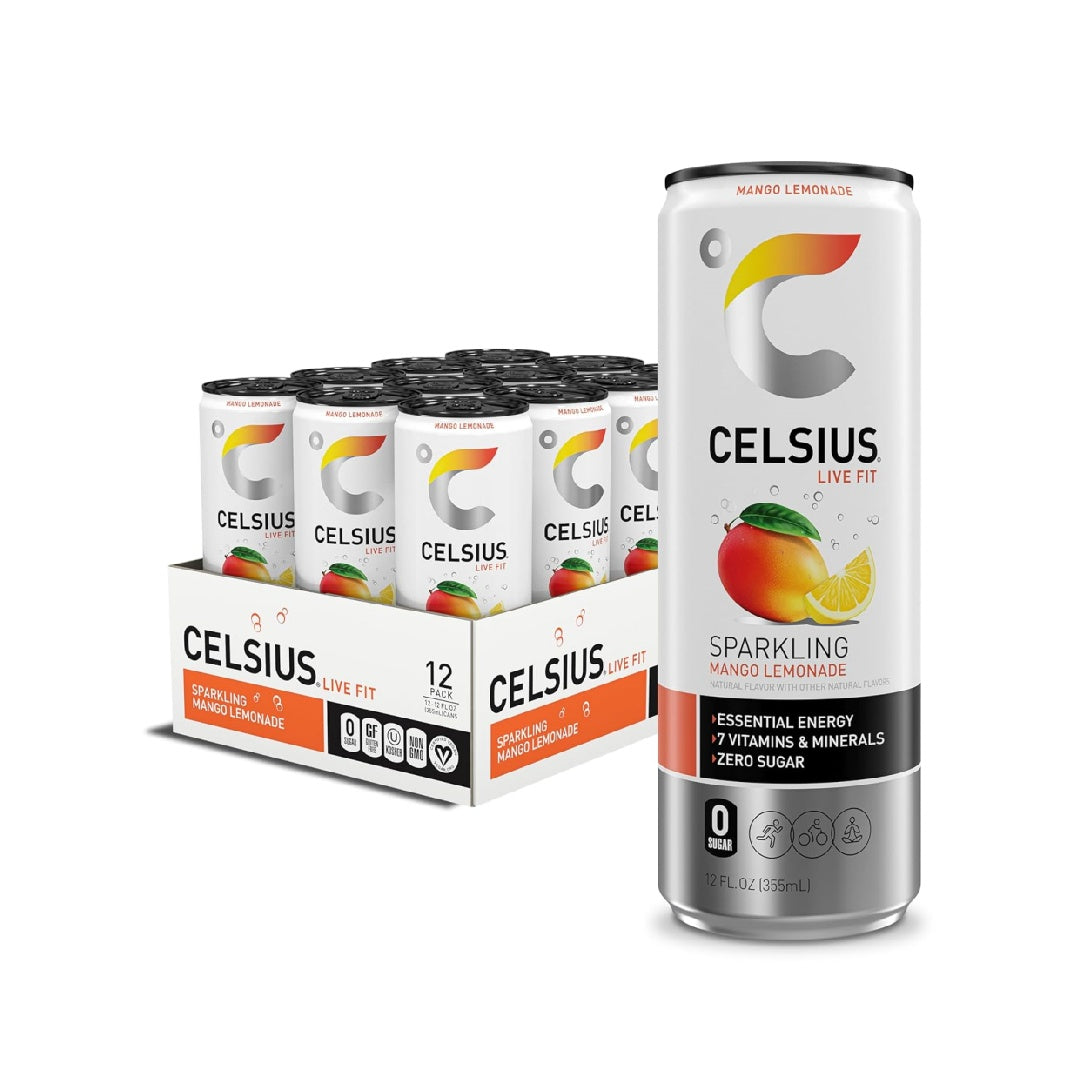 CELSIUS Mixed Flavor Official Combo Pack (12 bottles)